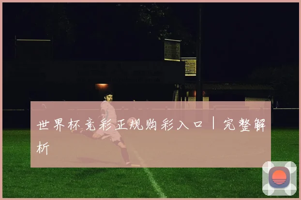 世界杯竞彩正规购彩入口｜完整解析