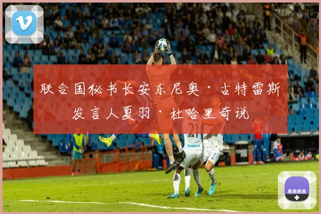 联合国秘书长安东尼奥·古特雷斯的发言人夏羽·杜哈里奇说
