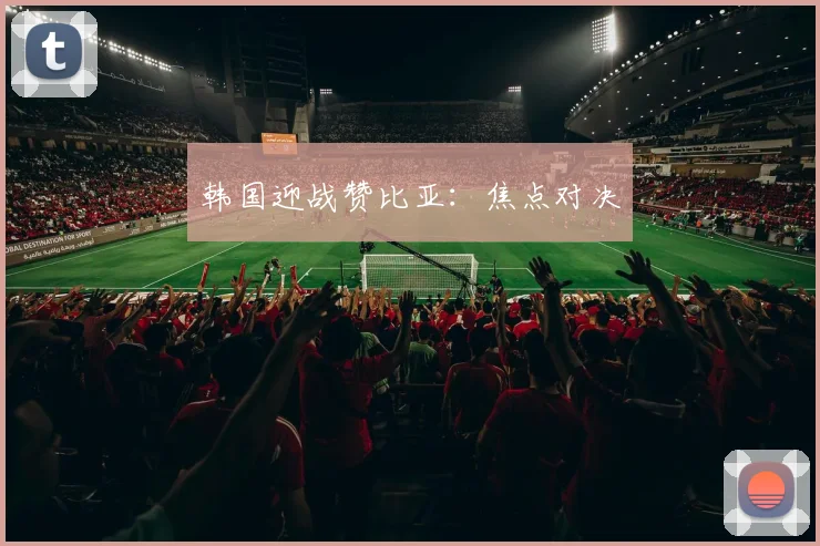 韩国迎战赞比亚：焦点对决